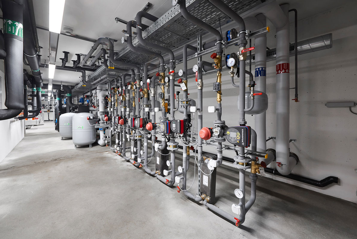 Building services in the energycellar